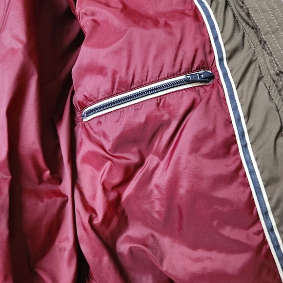 PYRENEX Halny down jacket in military green with fur, FR 40/US 6 - Picture 10 of 16